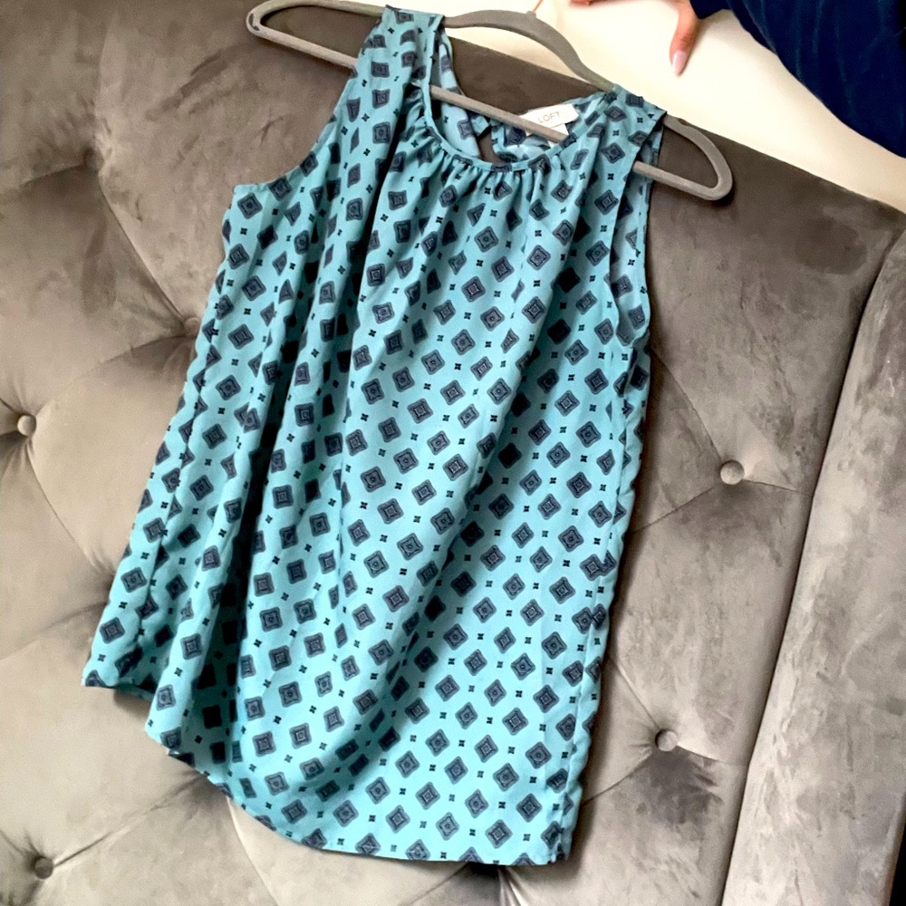 Light blue tank top